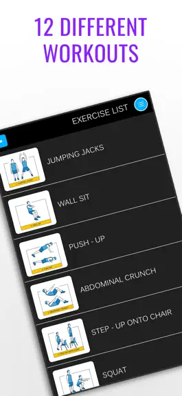 Game screenshot Quick Daily Workout Planner apk