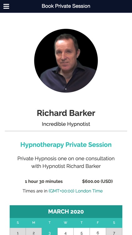 Richard barker hypnosis