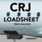 This is my new "CRJ 100/200 LoadSheet"