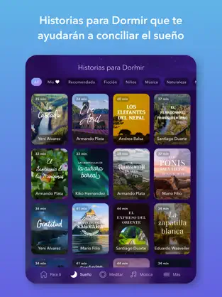 Screenshot 4 Calm: Meditación y Sueño iphone