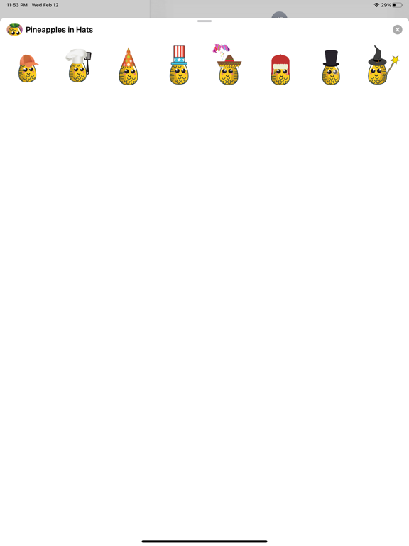 Screenshot #4 pour Pineapples in Hats