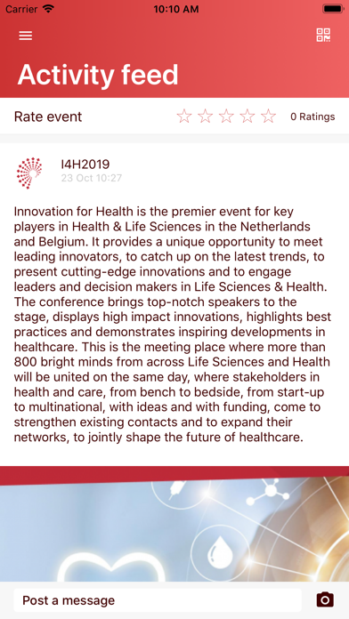 Innovation for Health 2019 screenshot 3