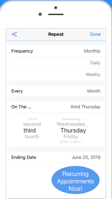 How to cancel & delete Scheduler Calendar & Invoicing from iphone & ipad 3