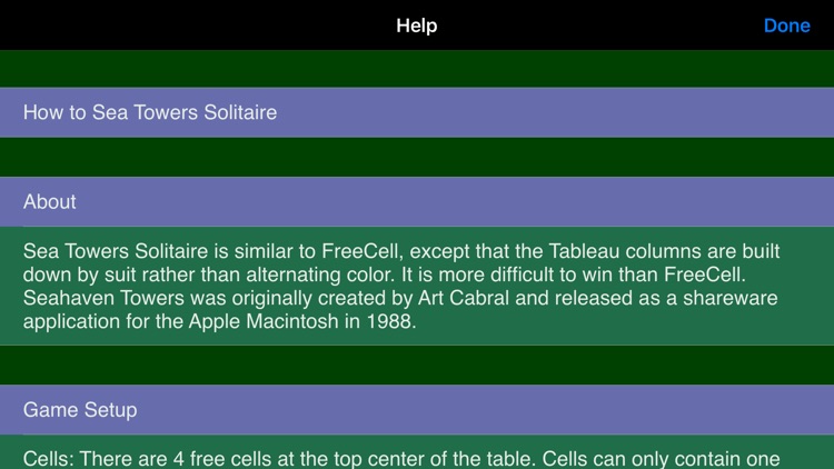 Sea Towers Solitaire Game screenshot-7