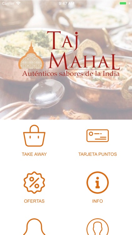 Taj Mahal Terrassa