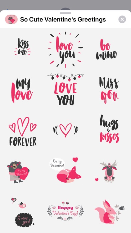 So Cute Valentine's Greetings