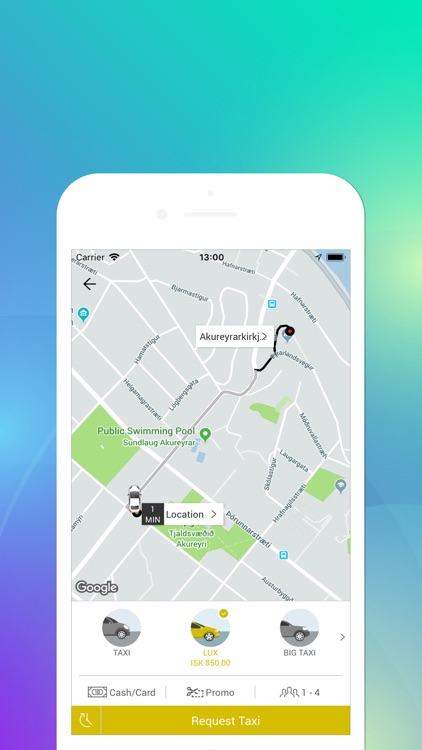 Ubertaxi Iceland screenshot-4