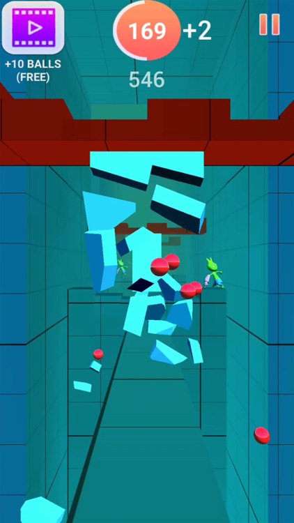 Alien Hit : Throw Ball screenshot-3