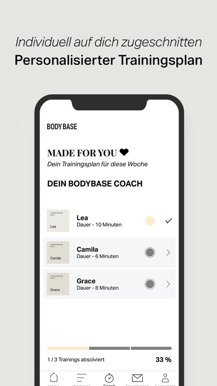 BODYBASE: Fitness für Frauen screenshot-3