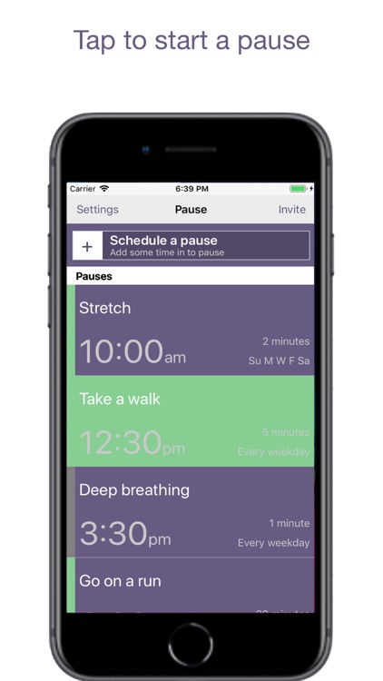 Pause - A Simple Reminder App screenshot-4