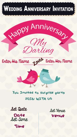 Wedding Anniversary Invitation(圖2)-速報App