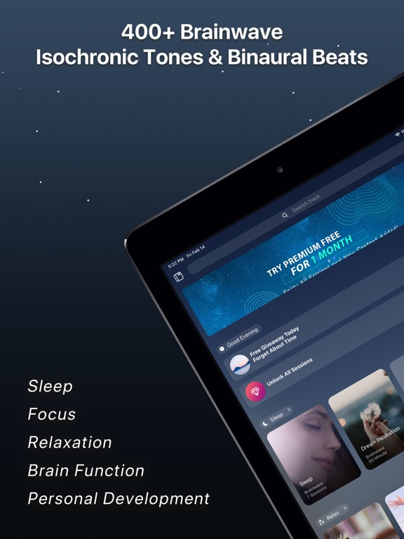Brainwaves – For sleep, relaxation & mental health screenshot