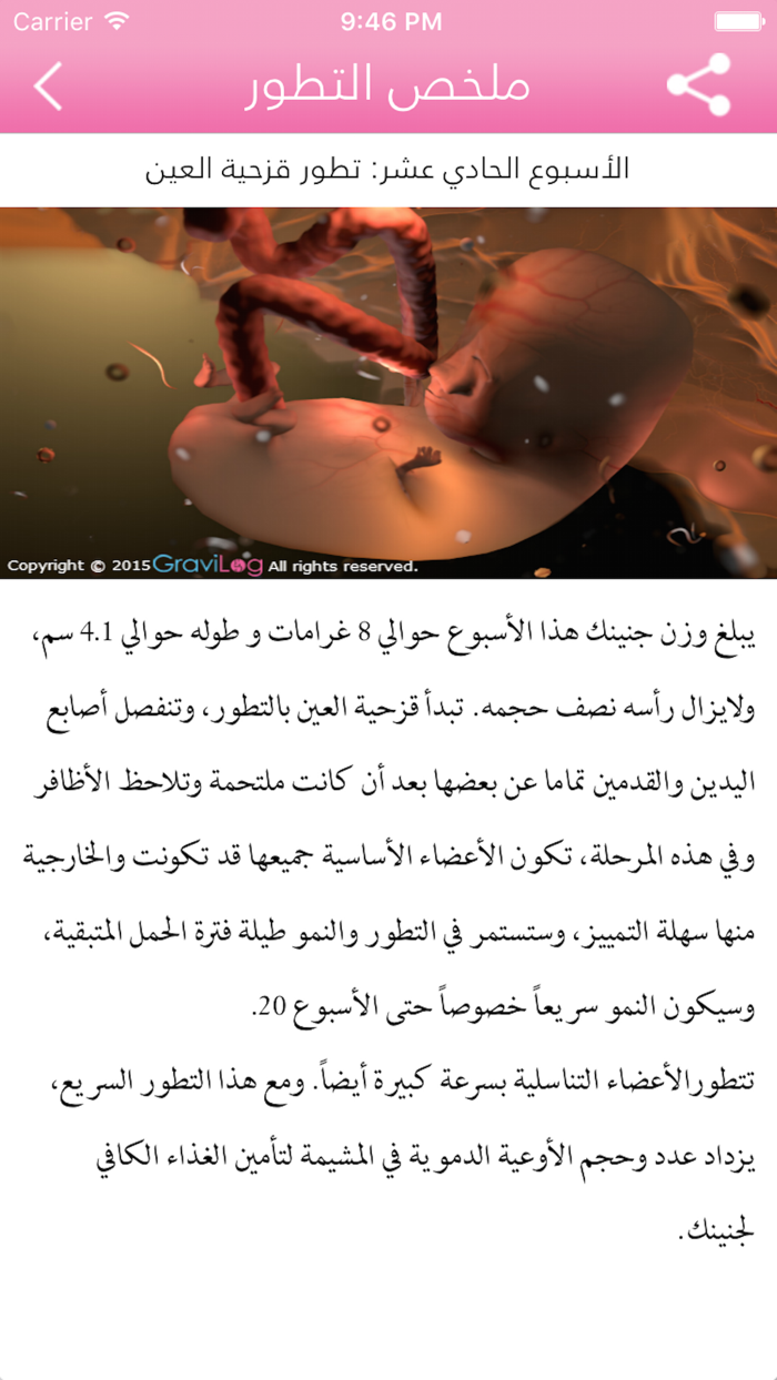 GraviLog سجل الحمل