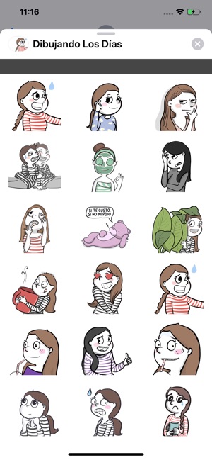 Dibujando Los Días stickers(圖1)-速報App