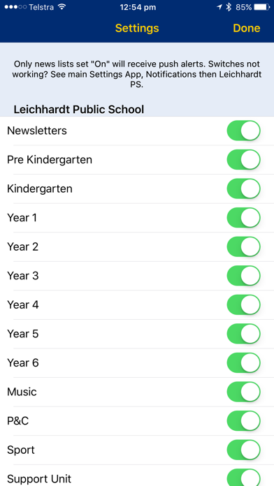 How to cancel & delete Leichhardt Public School from iphone & ipad 3