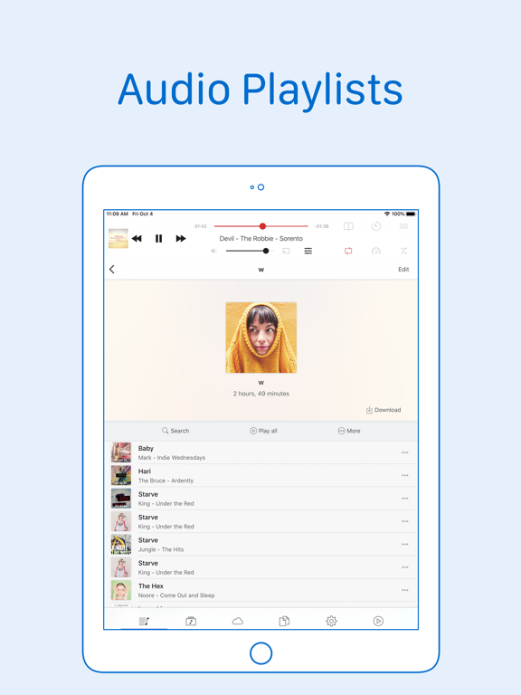 GoPlayer: cloud music player screenshot 3