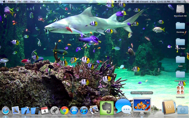‎Desktop Aquarium Wallpapers Screenshot