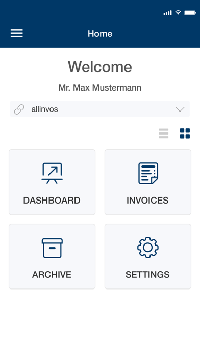 allinvos invoice screenshot 2