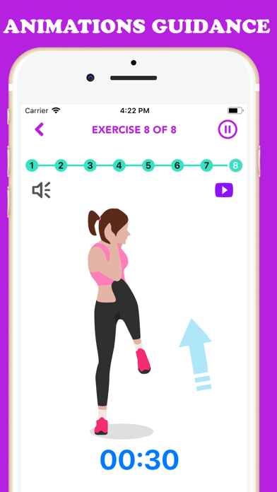 30 days workout for women screenshot 4