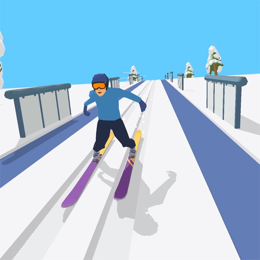 Ski Jumper 3D Icon