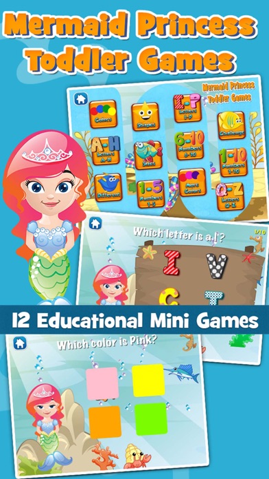 How to cancel & delete Mermaid Princess Marina Kids from iphone & ipad 1