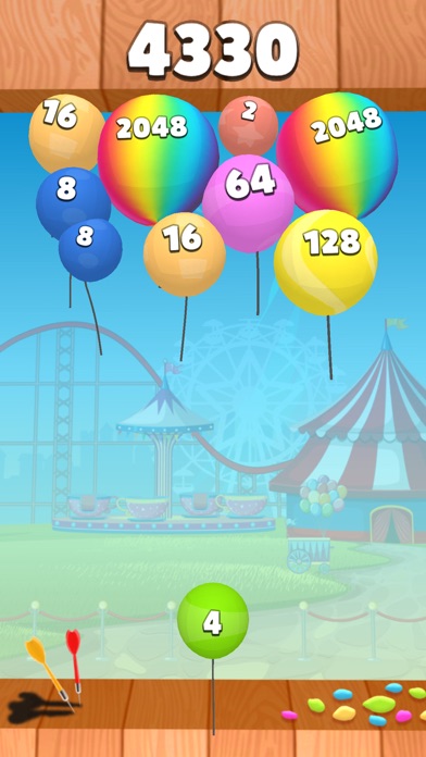 2048 Balloons 3D screenshot 3