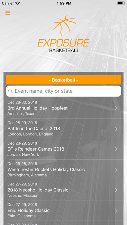 Exposure Events