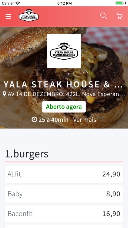 Yala Steak House Burgers