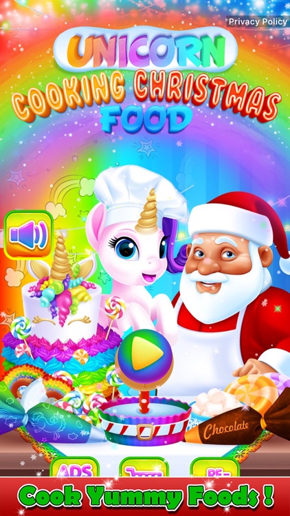 Unicorn Cooking Christmas Food screenshot-0