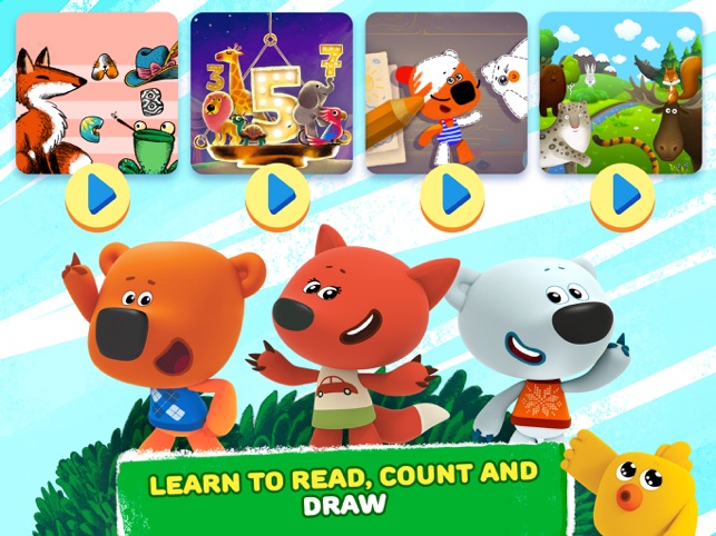 Be-Be-Bears: Early Learning On The App Store