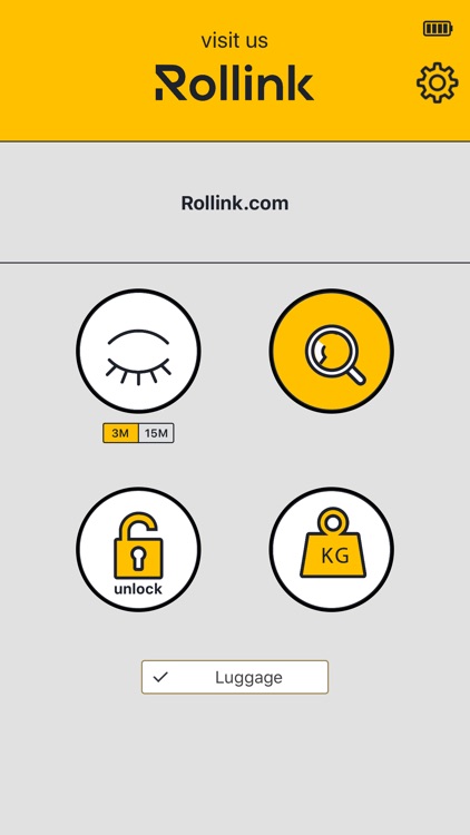 Rollink smart luggage