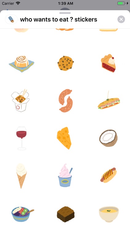 om nom nom stickers screenshot-3