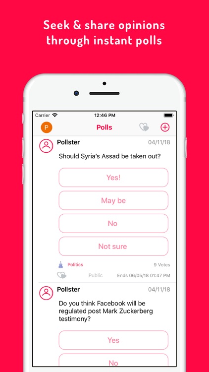 Pollster - Social Polls