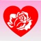 With this app, you can create your own love messages Greeting cards