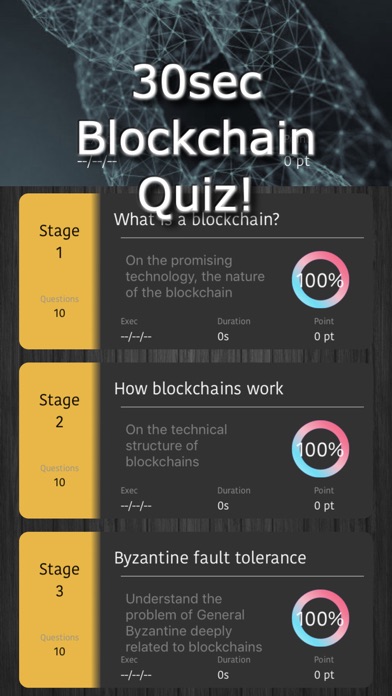 How to cancel & delete 30s Quiz! Blockchain from iphone & ipad 1