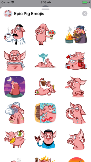 Epic Pig Emojis(圖3)-速報App