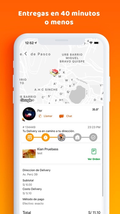 Llamafood - App de Delivery screenshot 4