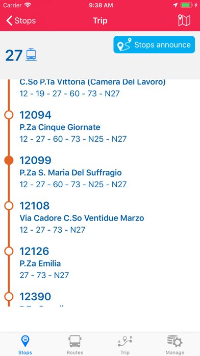 Bus Milano screenshot 2