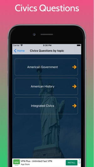 US Citizenship Test - Civics(圖5)-速報App