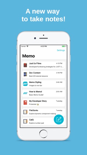 Memo - A Better Notes App!