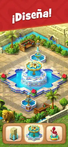 Captura de Pantalla 2 Gardenscapes iphone