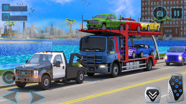 Car Transporter Tow Truck screenshot-3