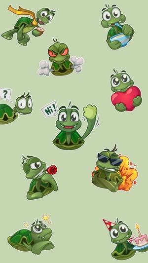 TurtleMoji - Turtle Emojis(圖1)-速報App