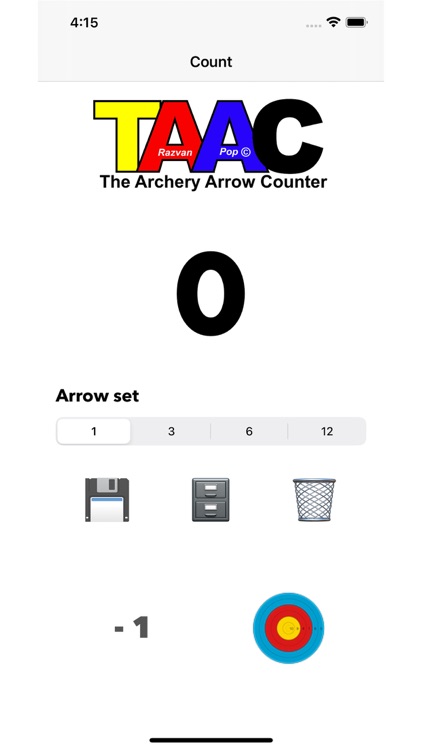 The Archery Arrow Counter