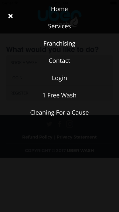 uber-wash screenshot 4