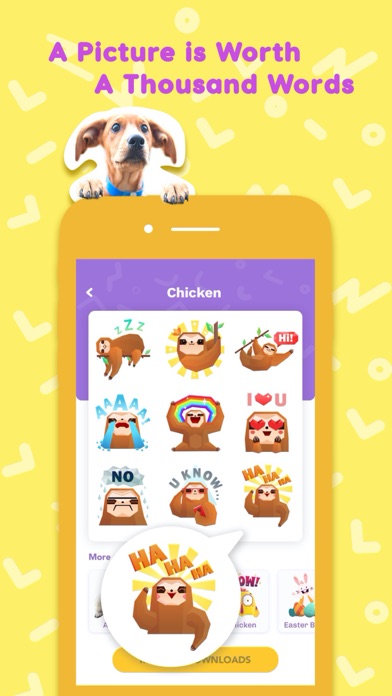 Funny Sticker - Memes & Emojis screenshot 3