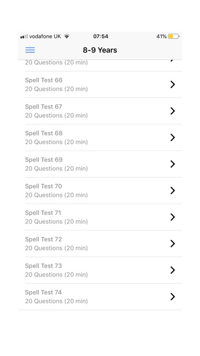 Spelling Test Lite screenshot 4