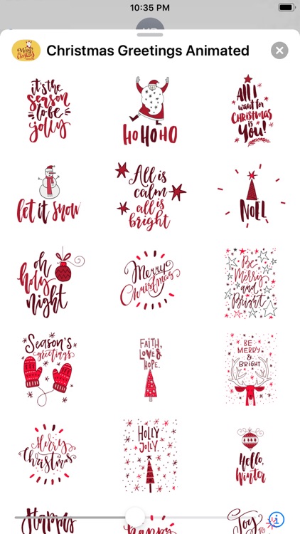 Christmas Greetings Animated