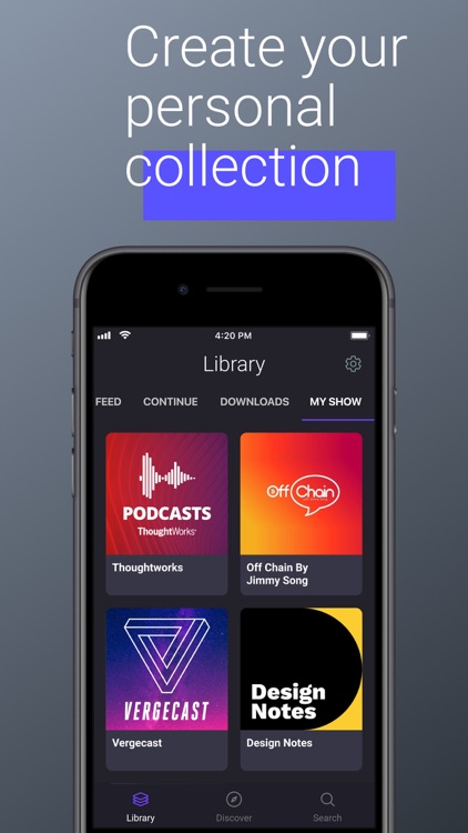 earliAudio - The Podcast App