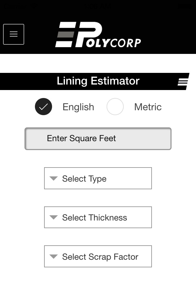 Polycorp Material Calculator screenshot 3